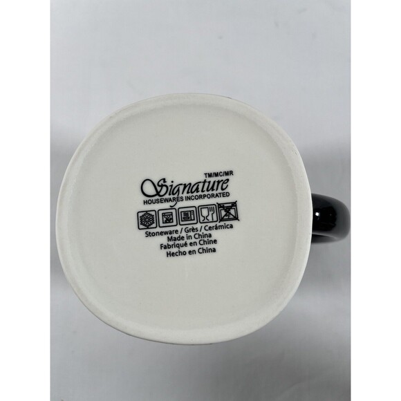 New Hipster Animal Coffee Mug Cat Stoneware 518ml 17.5 oz - Picture 5 of 6